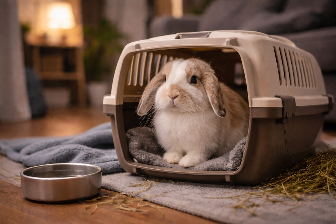 Lapin prostré après stress : que faire ?