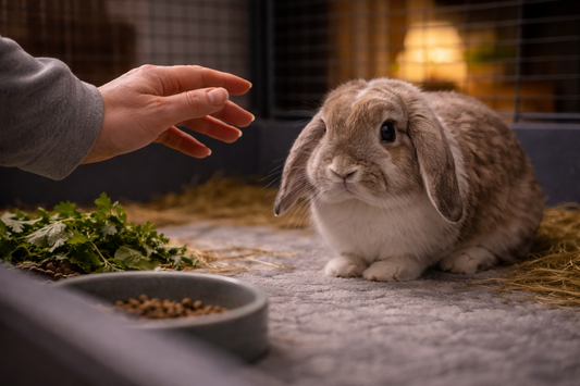 Faut-il manipuler un lapin prostré pour “vérifier” ?